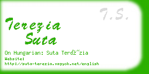 terezia suta business card